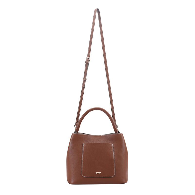 Thumbnail of Rosa Leather Bag - Caramel Café image