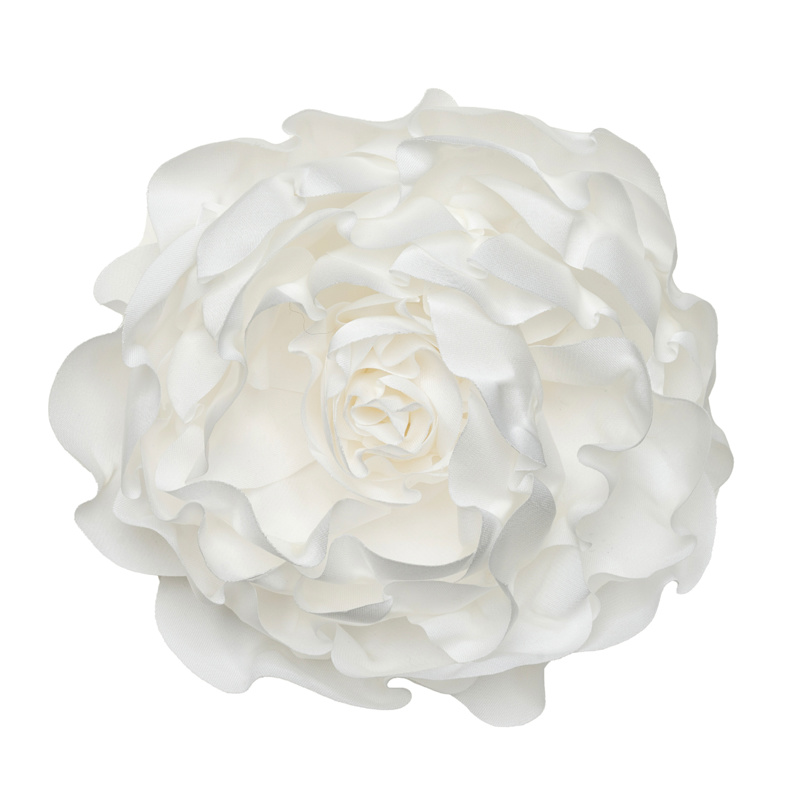 Thumbnail of Rose Flower Brooch, Color White image
