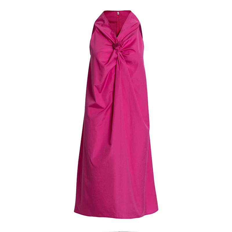 Thumbnail of Rosebud Dress In Pink Cotton image