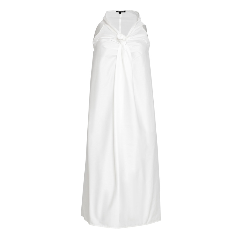 Thumbnail of Rosebud Dress In White Cotton image