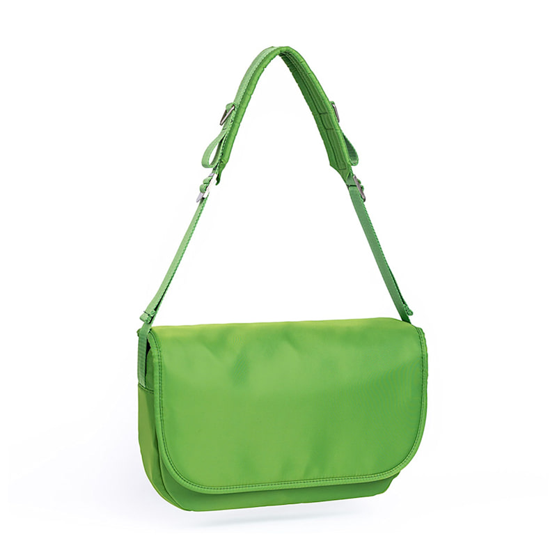 Thumbnail of Round Flap Crossbody Bag - Green image