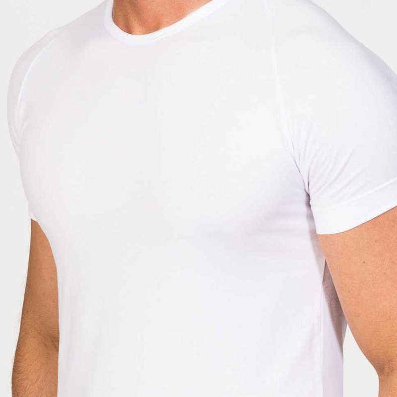 Thumbnail of Round Neck T-Shirt - Premium Comfort Egyptian Cotton - Color White image
