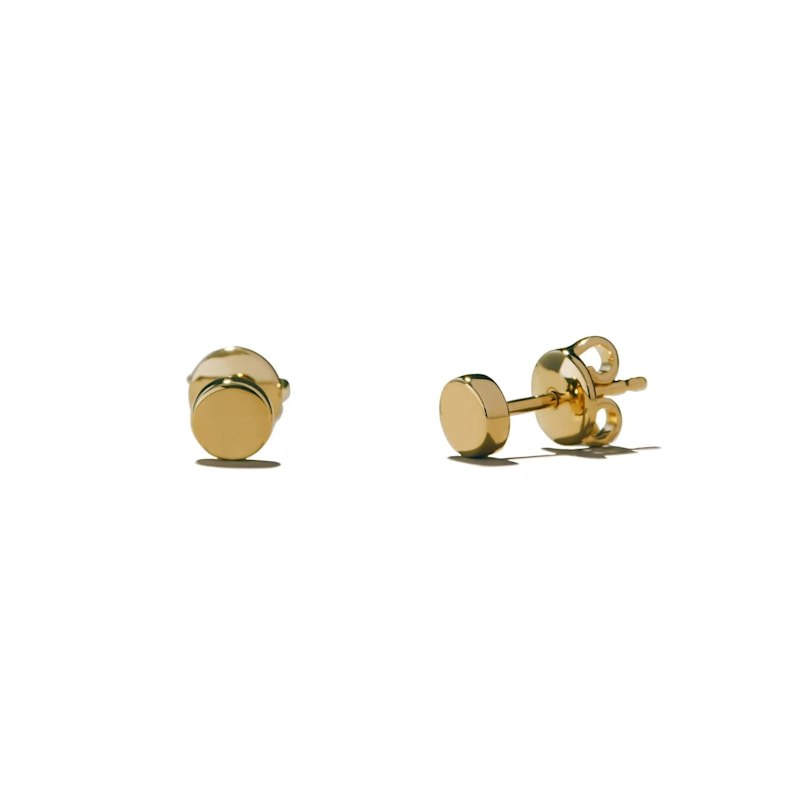 Thumbnail of Round Studs - Gold image