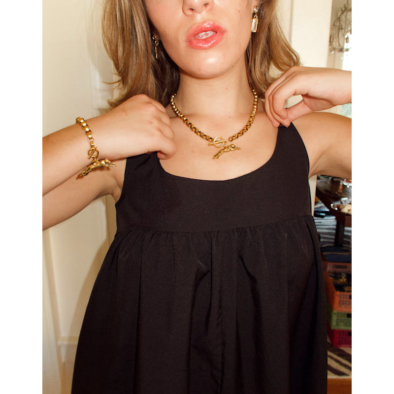 Thumbnail of Roxy Gold Cheetah Bracelet image