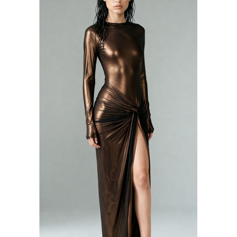 Thumbnail of Roxy Dress Bronze image