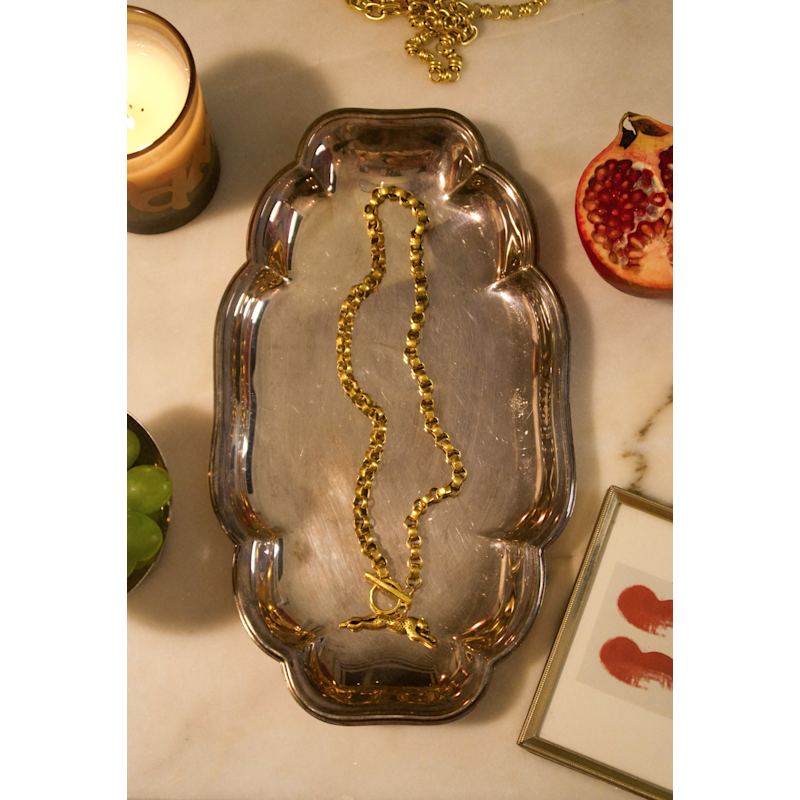 Thumbnail of Roxy Gold Cheetah Necklace image