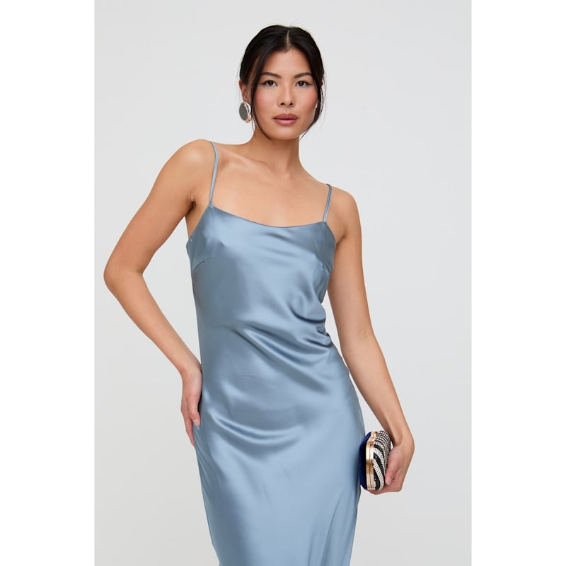 Thumbnail of Roxy Spaghetti Strap Maxi Dress In Blue image