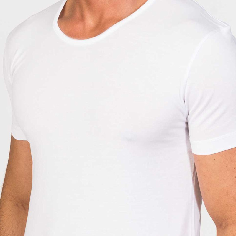 Thumbnail of Royal Mercerized Cotton Undershirt – Lightweight & Soft - Color White image