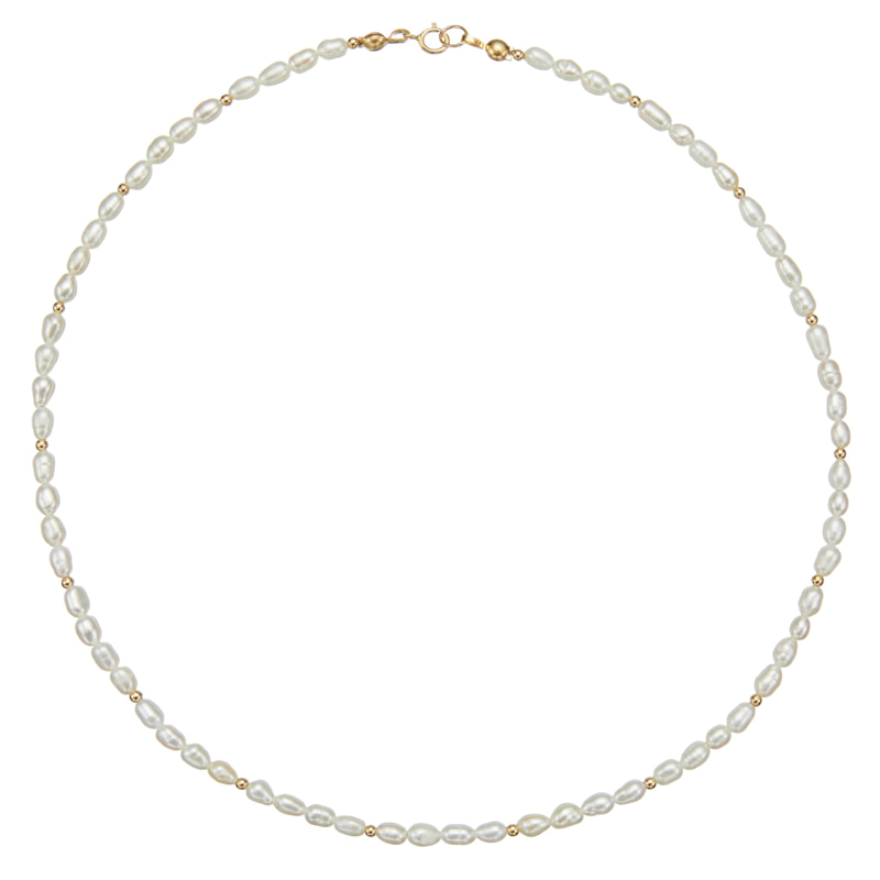 Thumbnail of Gold Beaded Seed Pearl Choker image