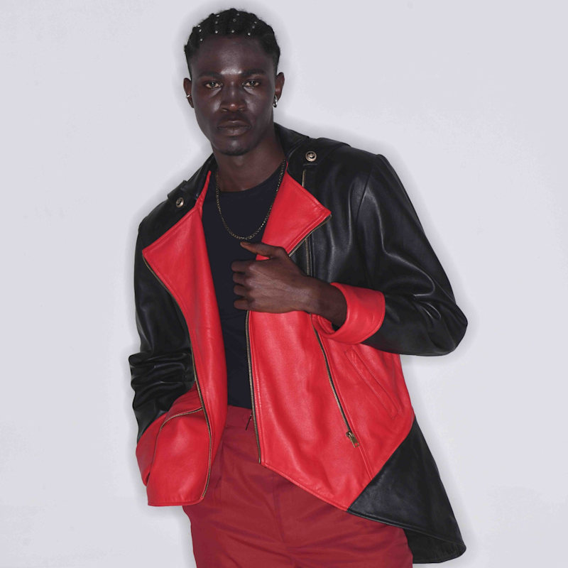 Thumbnail of The Gambler Long Coat Leather Jacket image