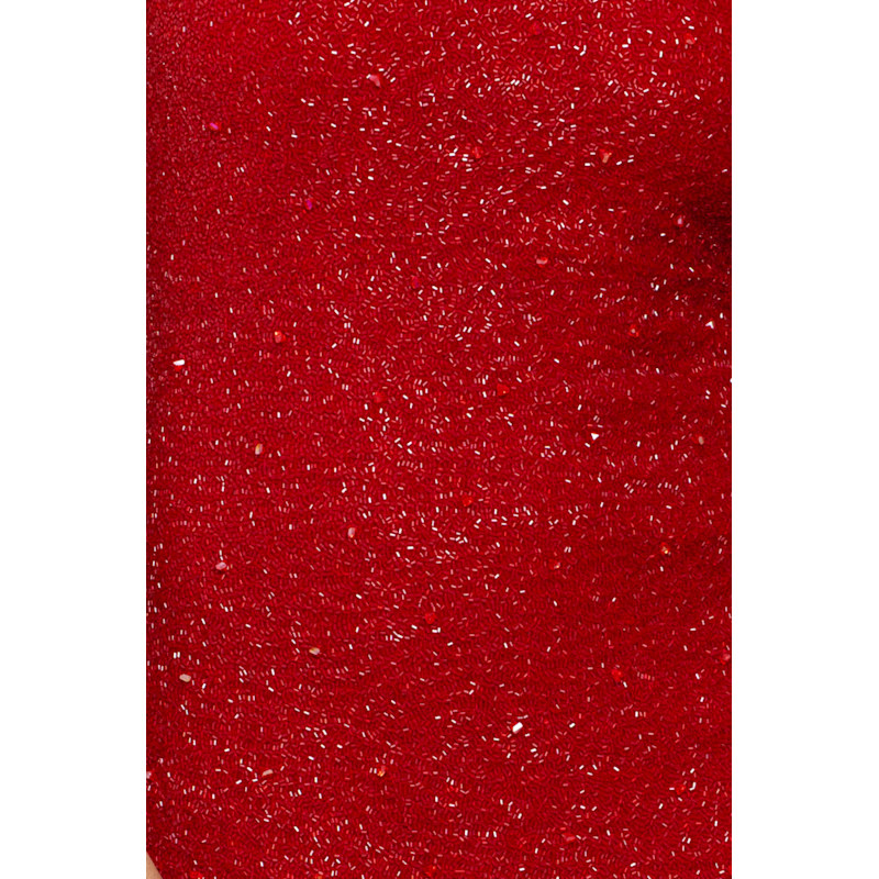 Thumbnail of Ruby Hand-Beaded Embellished Mini Dress image
