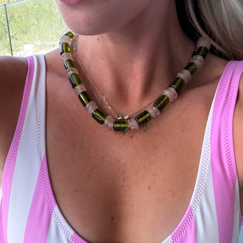 Thumbnail of Ruby Beaded Necklace image