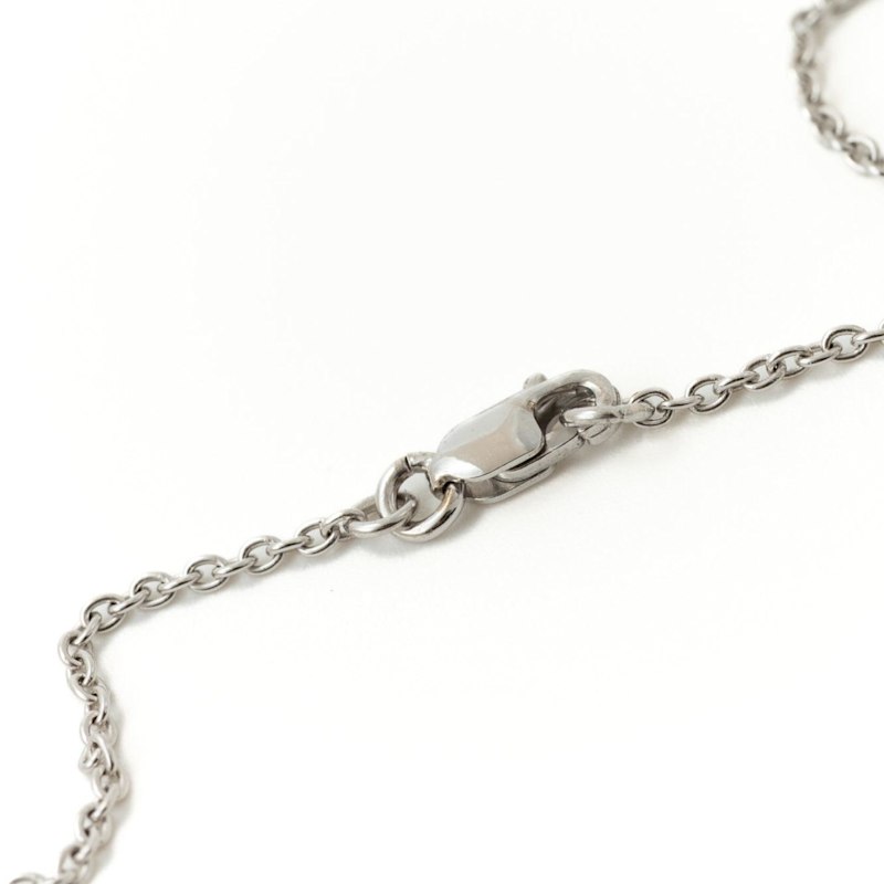 Thumbnail of Ruby Pavé Heart Pendant Necklace image