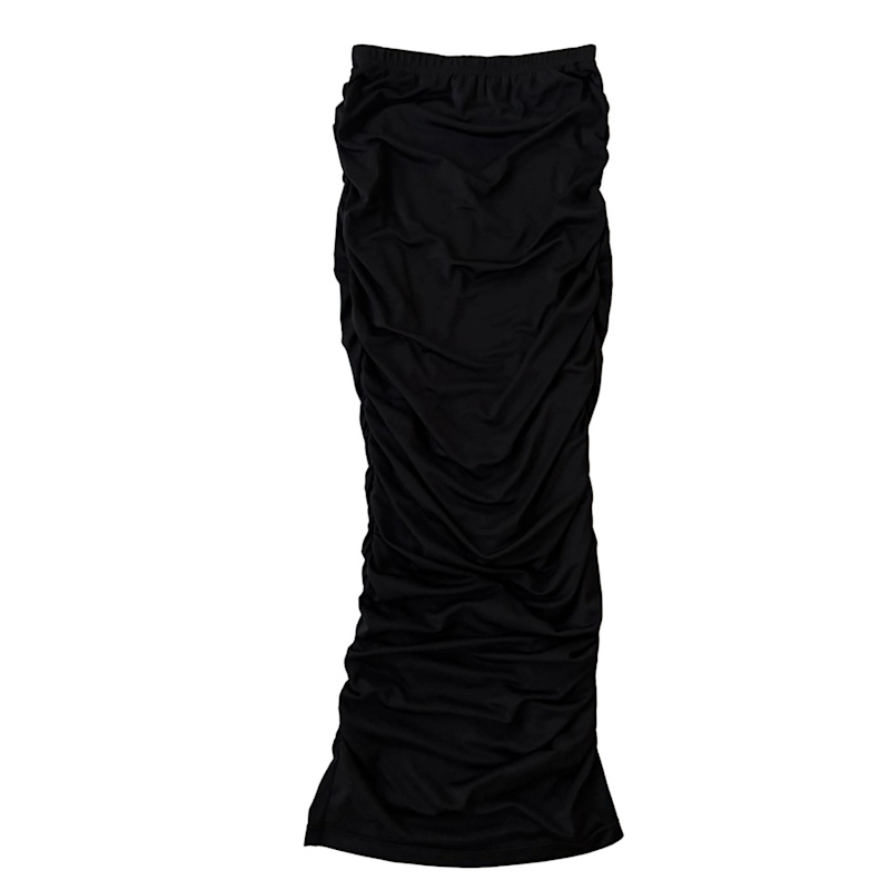 Thumbnail of Ruched Skirt - Black image