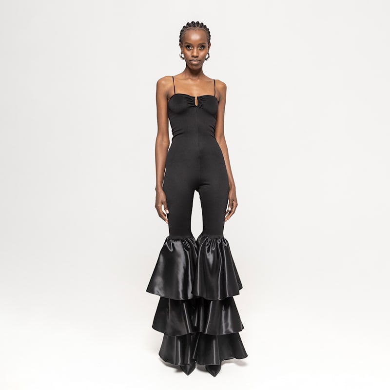 Thumbnail of Ruffle Trim Jumpsuit image
