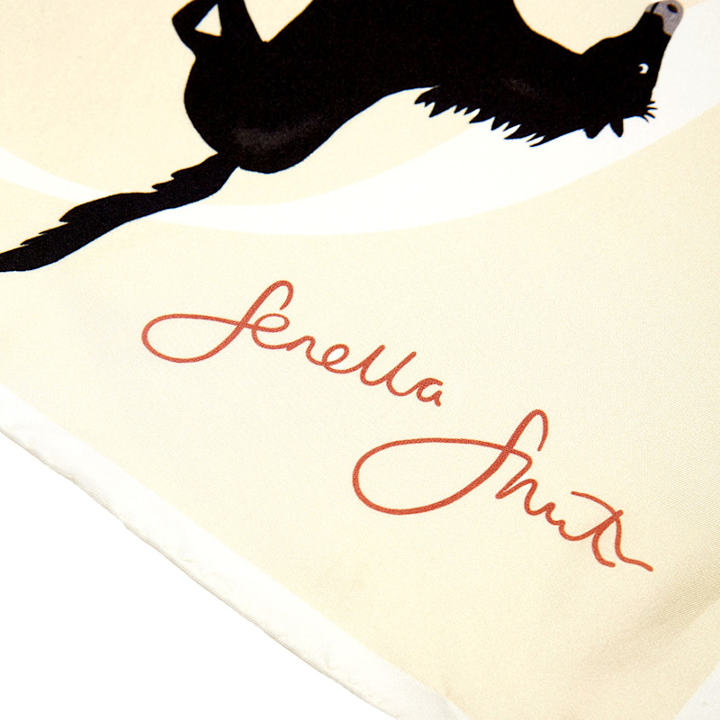 Thumbnail of Running Horse Silk Scarf image