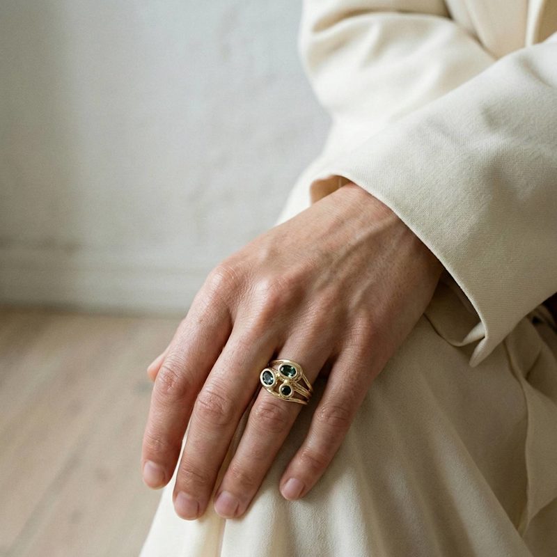 Thumbnail of Ethereal Triple Band Ring image