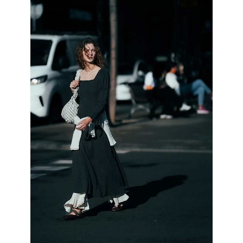 Rush Brown Plaid Maxi Dress | CARMEN SAYS | Wolf & Badger