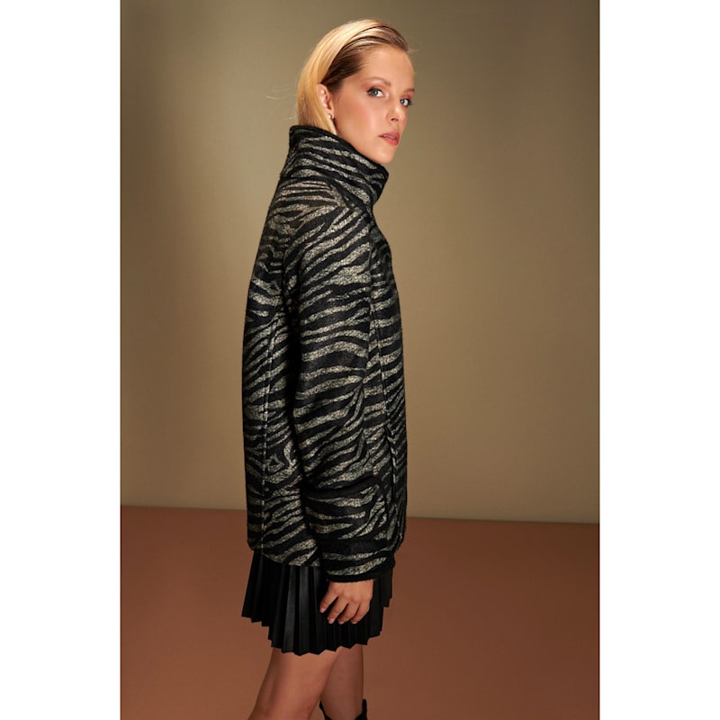 Thumbnail of Cate Zebra Coat image