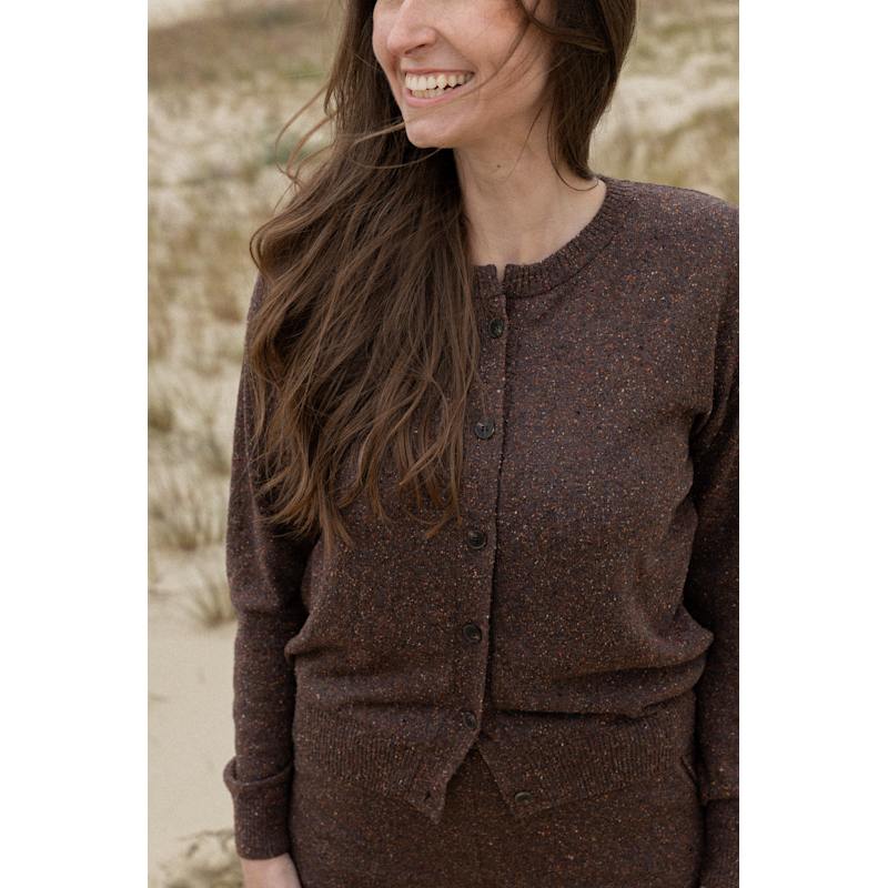Thumbnail of Sabbia Cardigan Chocolate image