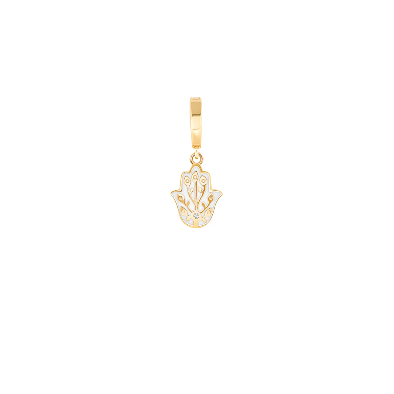 Thumbnail of Sacred Blessings Hamsa Charm image