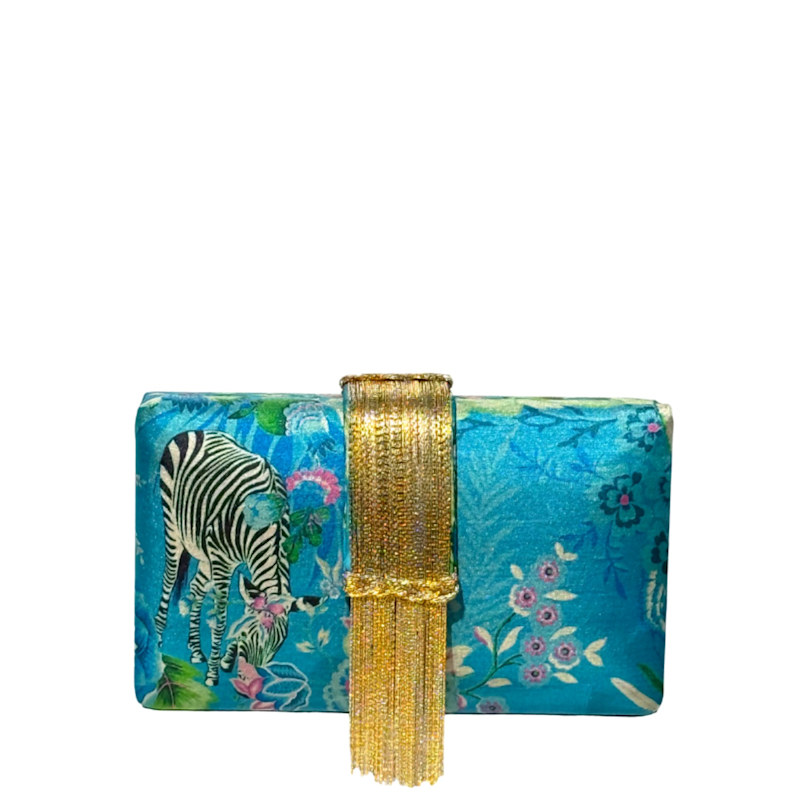 Thumbnail of Safari Fringe Clutch Bag image
