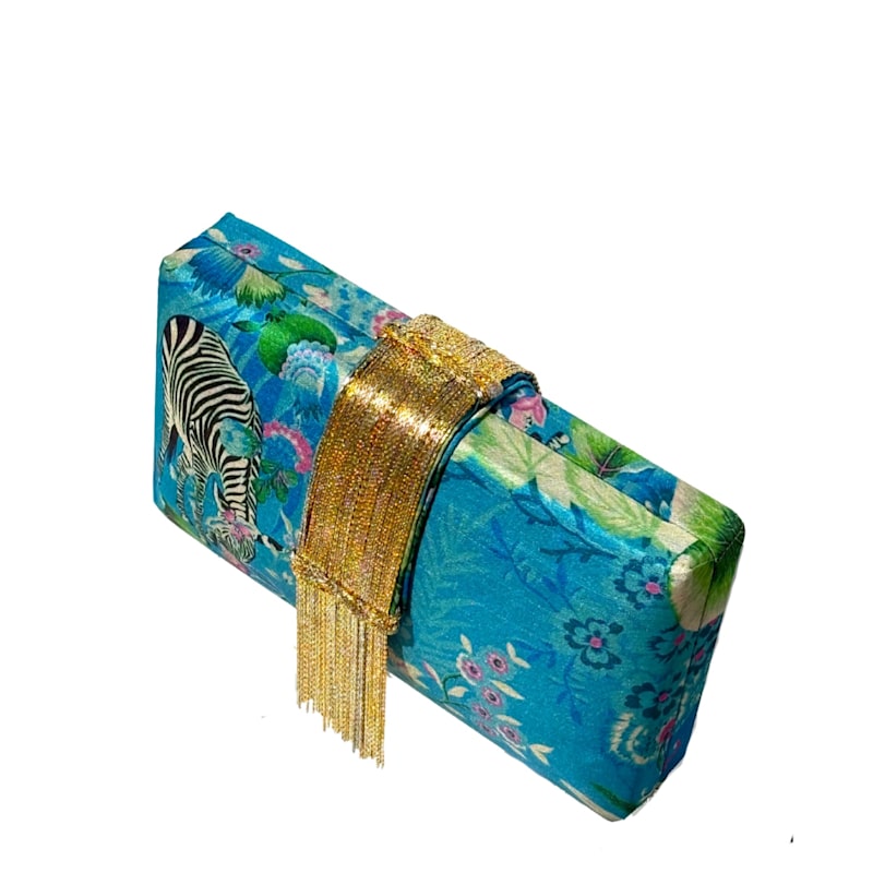Thumbnail of Safari Fringe Clutch Bag image