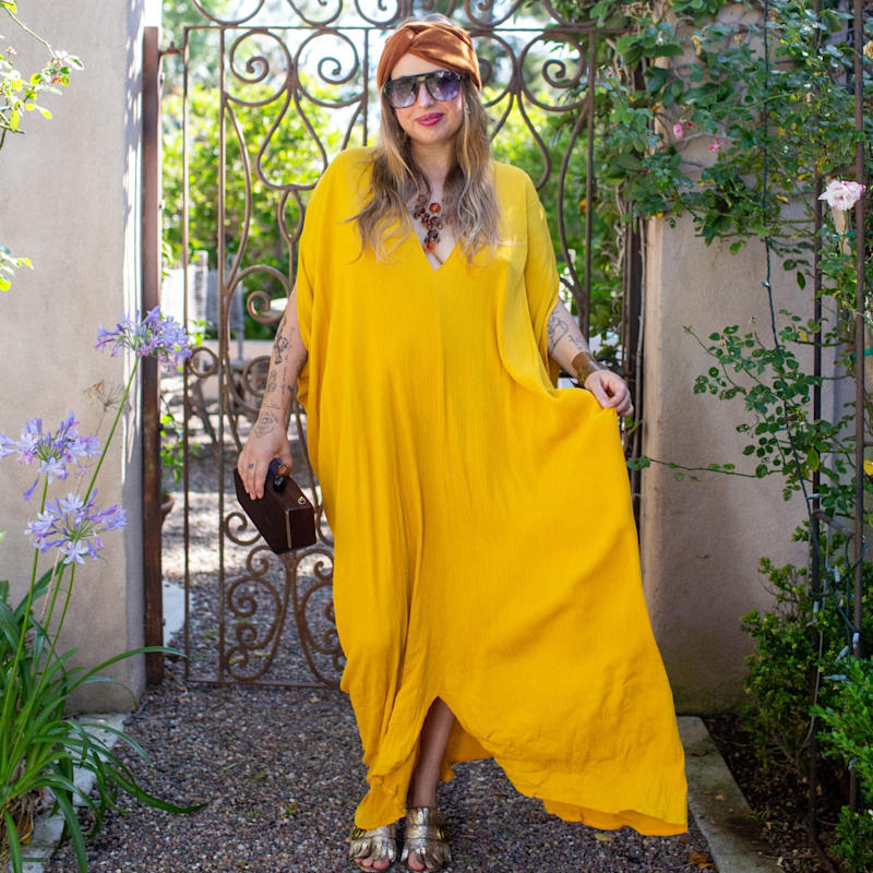 Thumbnail of Saffron Caftan Dress image
