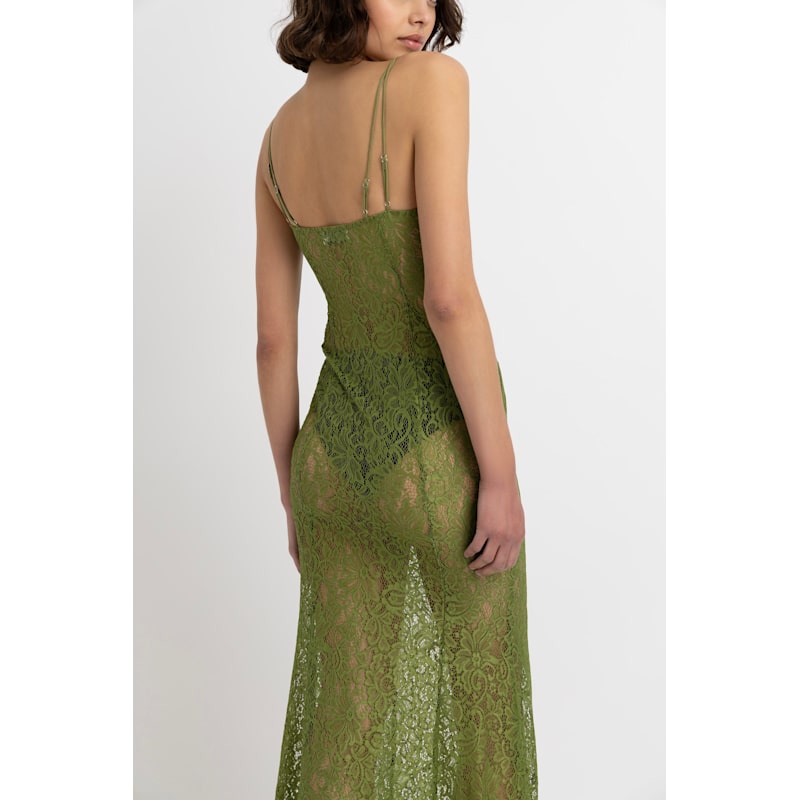slim fit dress slacks Emerald Ivy Corset Gown– Teuta Matoshi