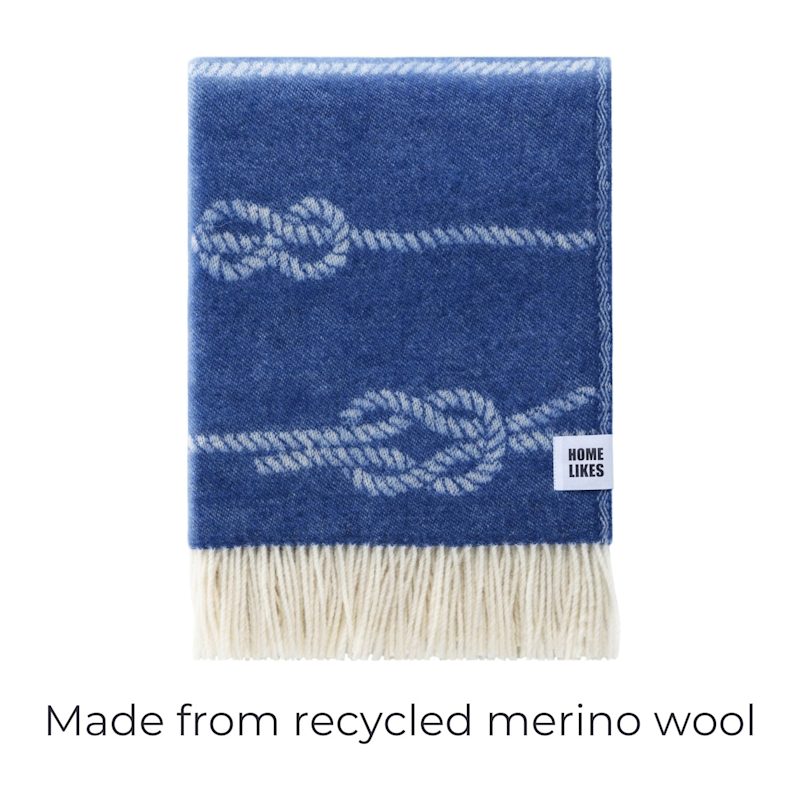 Thumbnail of Sailing Knots Wool Throw image