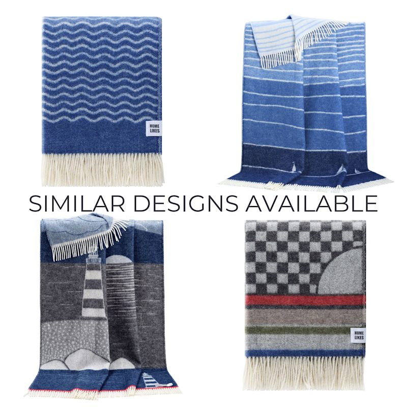 Thumbnail of Sailing Knots Wool Throw image