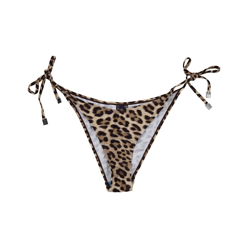 Thumbnail of Samara Leopard Brown Womens Bikini Bottom image