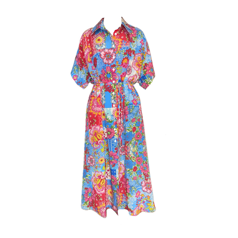 silk oversized shirt dress Weekend Max Mara | Woman - Silk shirt dress - Dark Green