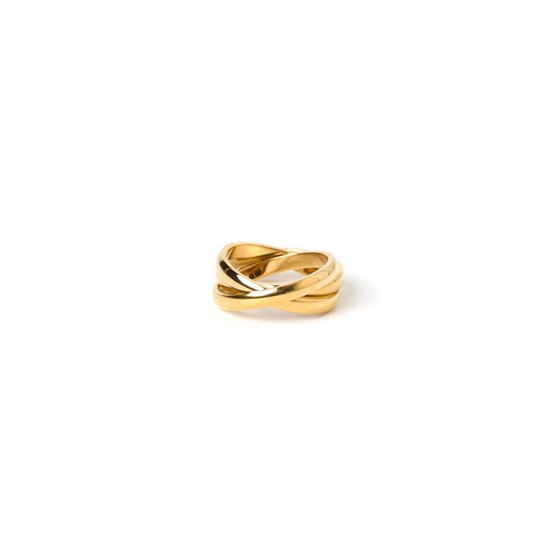 Thumbnail of Sasha Trio Ring - Gold image