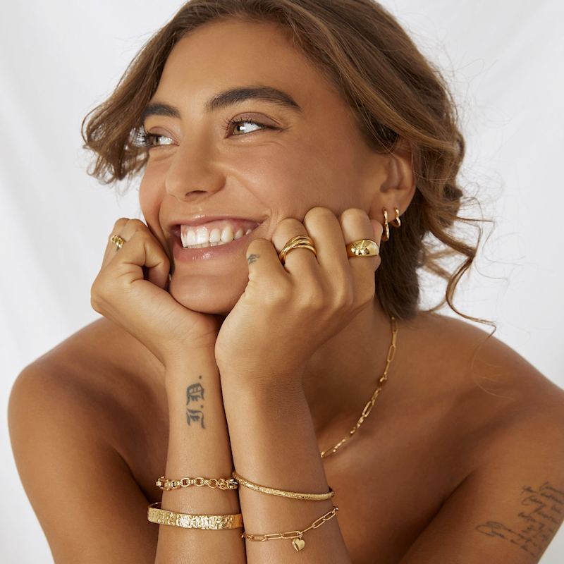 Thumbnail of Sasha Trio Ring - Gold image