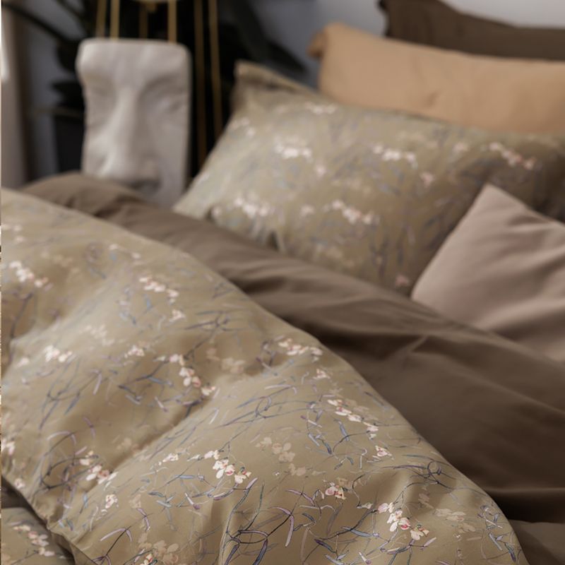 Thumbnail of Sateen Bed Linen Set Dreamy Khaki Uk King, Us Queen image
