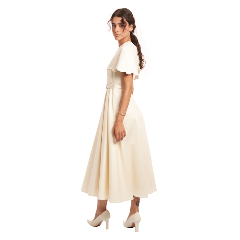 Thumbnail of Satin Capelet Gown image