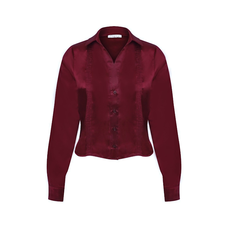 Thumbnail of Satin Red Shirt image