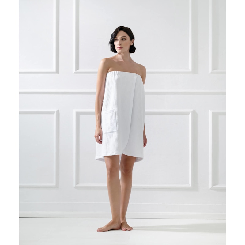Thumbnail of Sauna Wrap, Pocket, White image