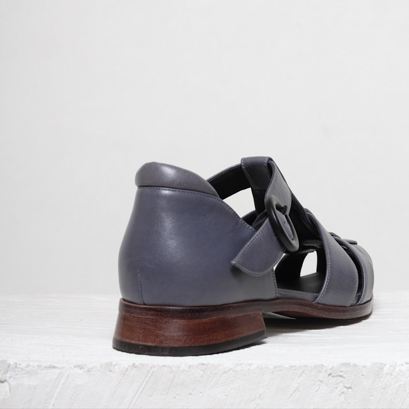 Savana Blue Fisherman Sandals | Mafalda | Wolf & Badger