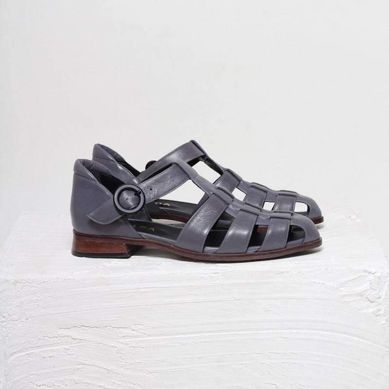 Savana Blue Fisherman Sandals | Mafalda | Wolf & Badger