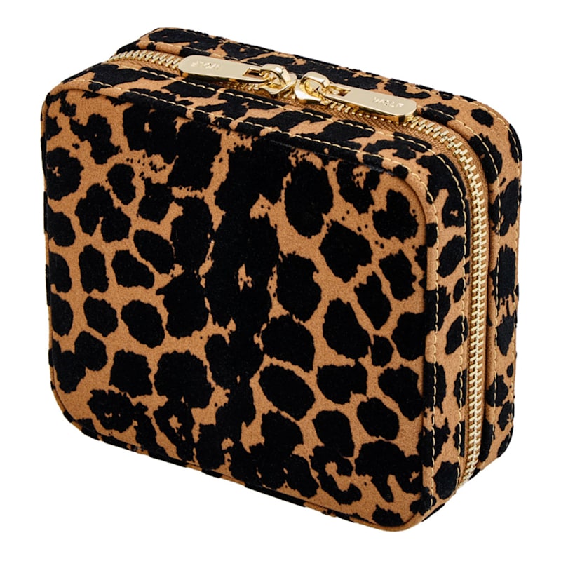 Thumbnail of Savanna Leopard Print Jewellery Zip Case image