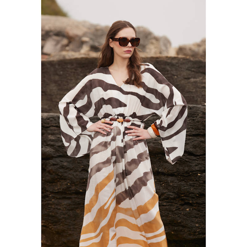 Savaya Printed Dress by BY FELIZIA