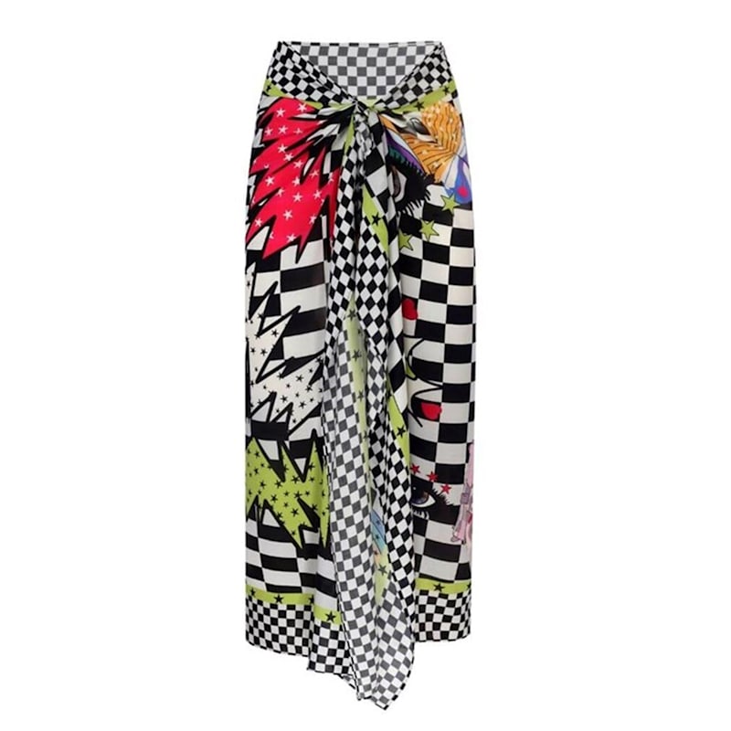 Thumbnail of Scacchi Printed Sarong Pareo image