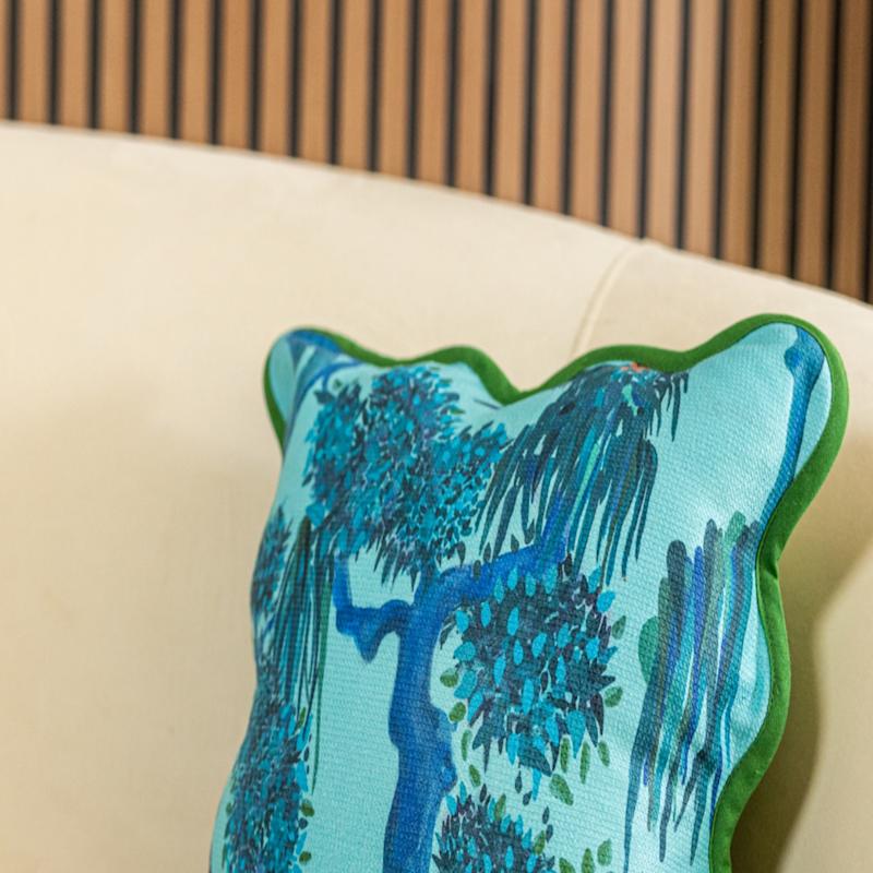 Thumbnail of Scalloped Pillow Mystic Nights image