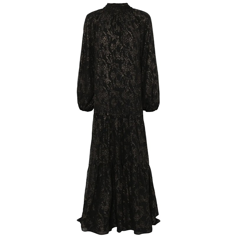 Thumbnail of Scarf-Detail Chiffon Maxi Dress image