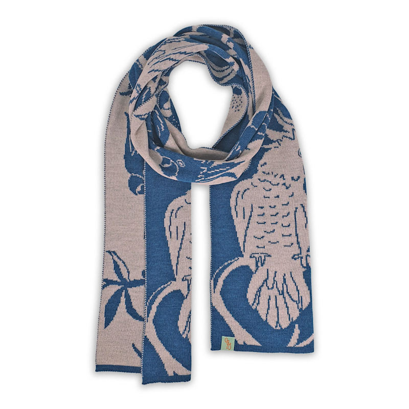 Thumbnail of Scarves - Hello Cocky - French Navy Blue image