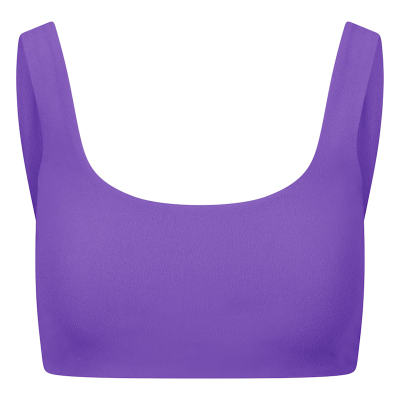 Thumbnail of Scoop Bikini Top - Purple image