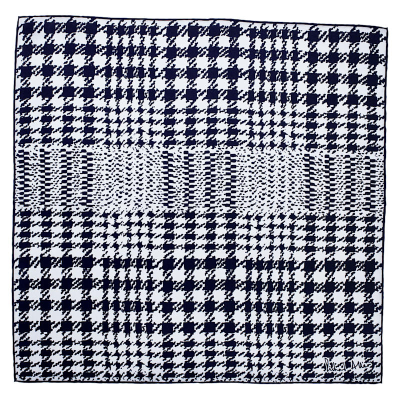 Thumbnail of Navy Scot Silk Neckerchief image