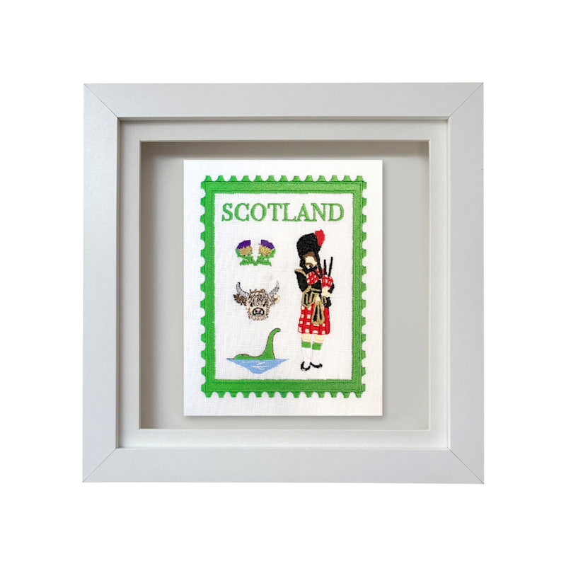 Thumbnail of Scotland Embroidered Stamp image